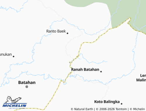 MICHELIN Sampuran map - ViaMichelin