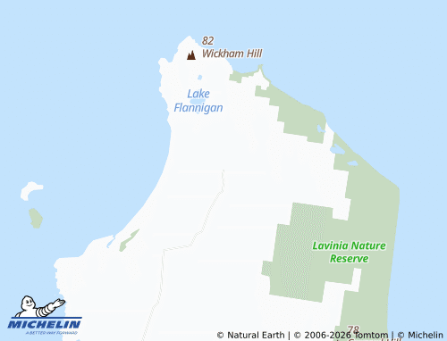Mapa MICHELIN Egg Lagoon - ViaMichelin