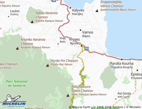 Carte MICHELIN Vafes - ViaMichelin