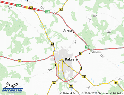 Carte MICHELIN Papiaru - ViaMichelin