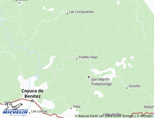Mappa MICHELIN Pueblo Viejo - ViaMichelin