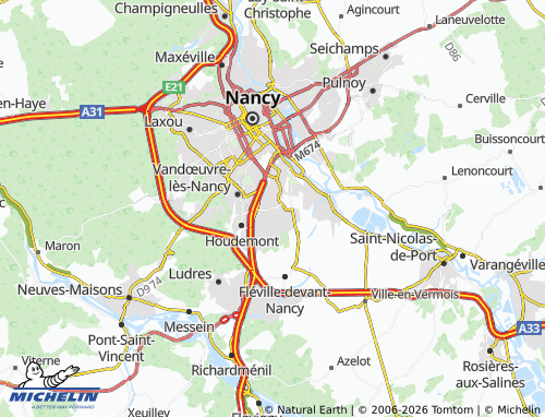 Carte MICHELIN Heillecourt - ViaMichelin