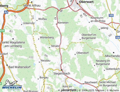 MICHELIN Litzelsdorf map - ViaMichelin