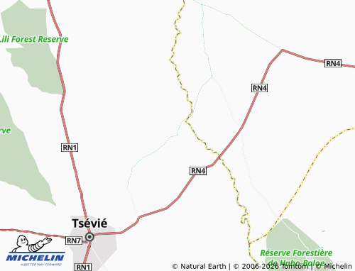 Mapa MICHELIN Adangbe - ViaMichelin