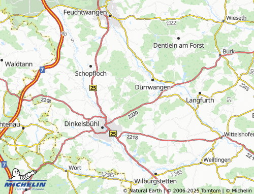 Mapa MICHELIN Hopfengarten - ViaMichelin