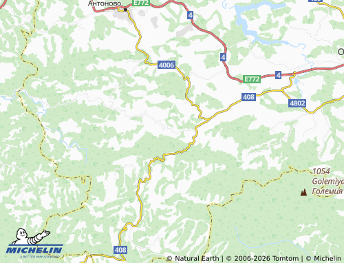 MICHELIN Kapishte map - ViaMichelin