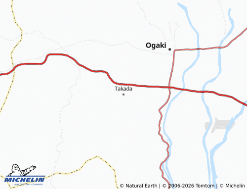 Mapa MICHELIN Takada - ViaMichelin