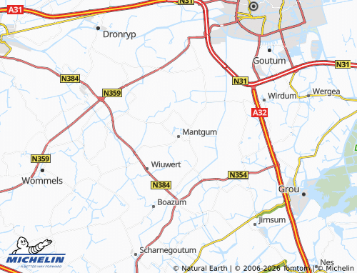 Carte MICHELIN Mantgum - ViaMichelin