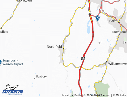 Mappa MICHELIN Northfield - ViaMichelin