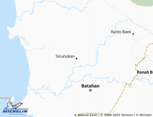 MICHELIN Sinunukan map - ViaMichelin