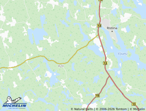 MICHELIN-Landkarte Juvela - ViaMichelin