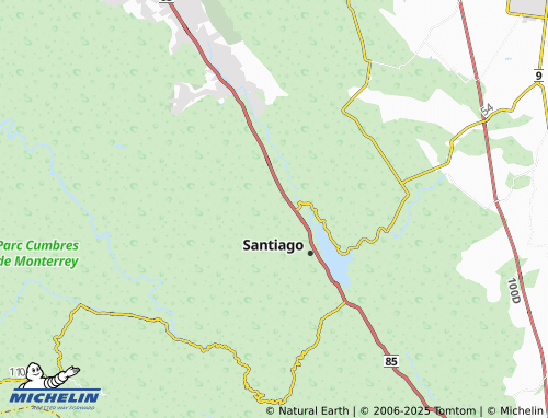 MICHELIN De Huajuquito map - ViaMichelin