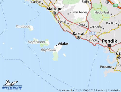MICHELIN Maden map - ViaMichelin
