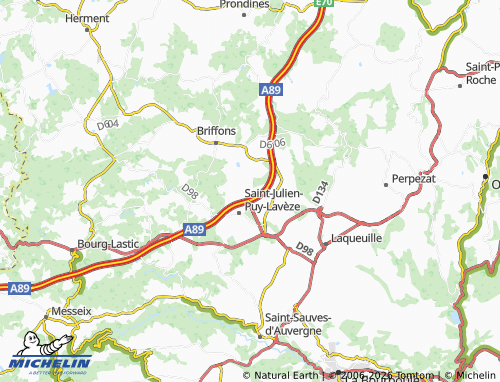 MICHELIN Bajouve map - ViaMichelin
