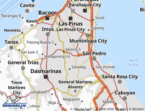 MICHELIN Molino 4 map - ViaMichelin