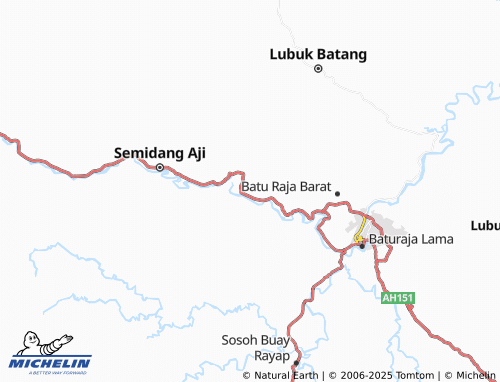 MICHELIN Pandan Dulang map - ViaMichelin