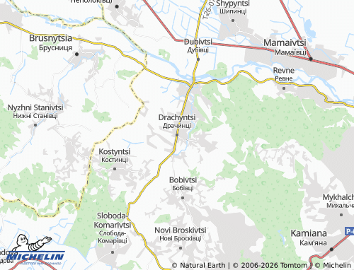 Mappa MICHELIN Drachyntsi - ViaMichelin