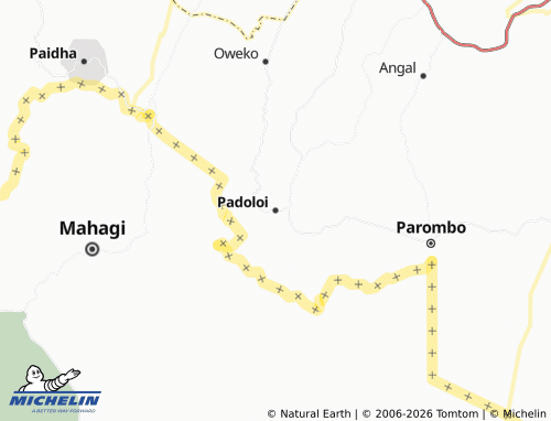 Mappa MICHELIN Padoloi - ViaMichelin