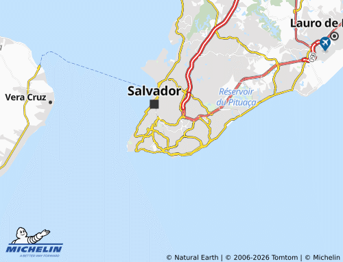Mapa MICHELIN Brotas - ViaMichelin