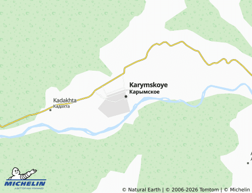 MICHELIN-Landkarte Karymskoye - ViaMichelin