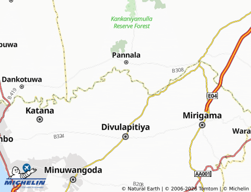 Mappa MICHELIN Diklanda - ViaMichelin