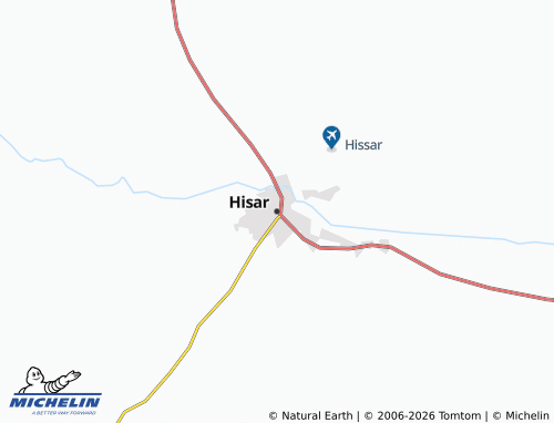 Mappa MICHELIN Hisar - ViaMichelin