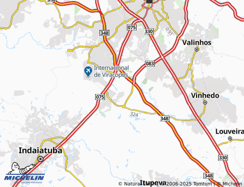 MICHELIN Vila Palmeiras II map - ViaMichelin