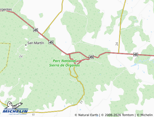 MICHELIN Ampliación López Mateos map - ViaMichelin