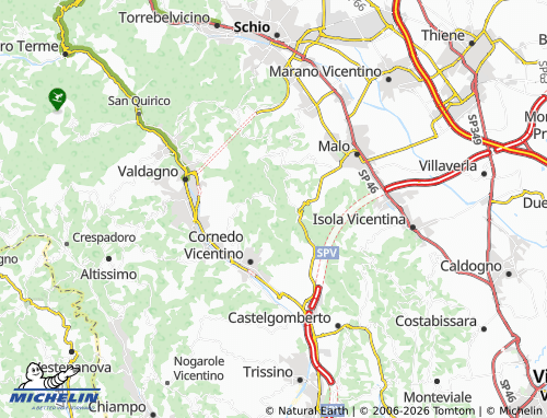 Mappa MICHELIN Stefani - ViaMichelin