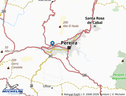 Mapa MICHELIN Los Quimbayas - ViaMichelin