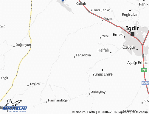 MICHELIN Faruktoka map - ViaMichelin