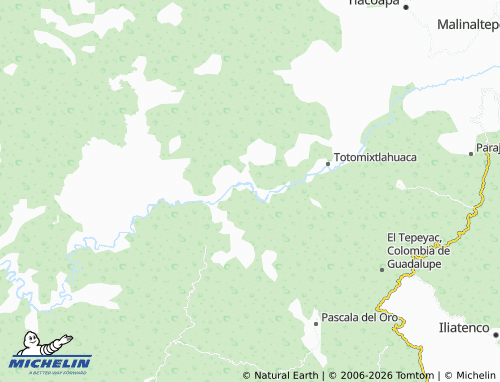 Mappa MICHELIN Xochistlahuaca - ViaMichelin