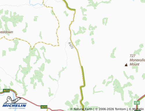 MICHELIN-Landkarte Touraneena - ViaMichelin