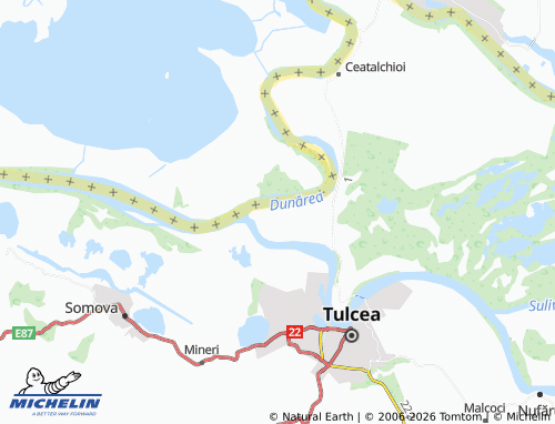 Mappa MICHELIN Pătlăgeanca - ViaMichelin