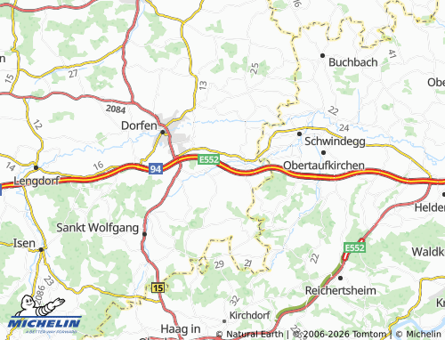 MICHELIN Seemühle map - ViaMichelin