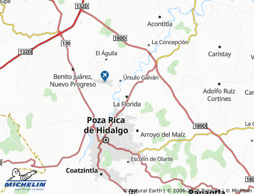 Mappa MICHELIN La Florida - ViaMichelin