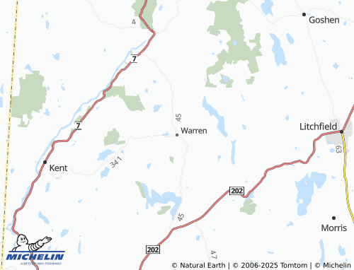 MICHELIN Warren map - ViaMichelin