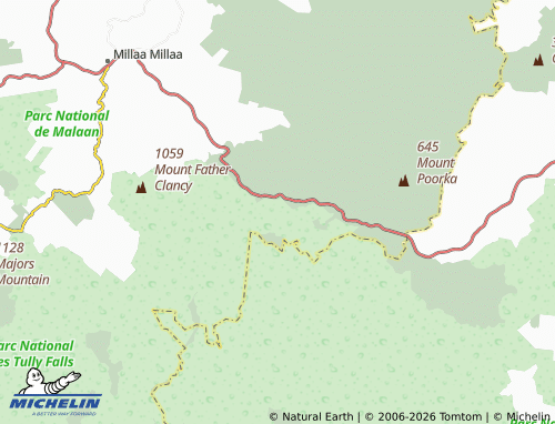 Mapa MICHELIN Palmerston - ViaMichelin