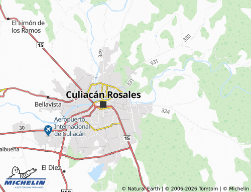 MICHELIN Los Sabinos map - ViaMichelin