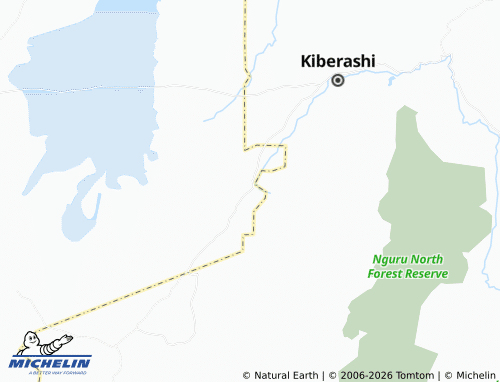 MICHELIN Mduguyu map - ViaMichelin