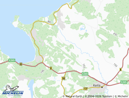 MICHELIN Keelva map - ViaMichelin