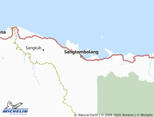 Carte MICHELIN Pangi Timur - ViaMichelin