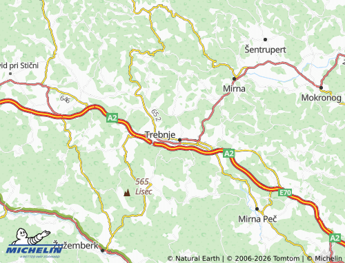 Mappa MICHELIN Studenec - ViaMichelin