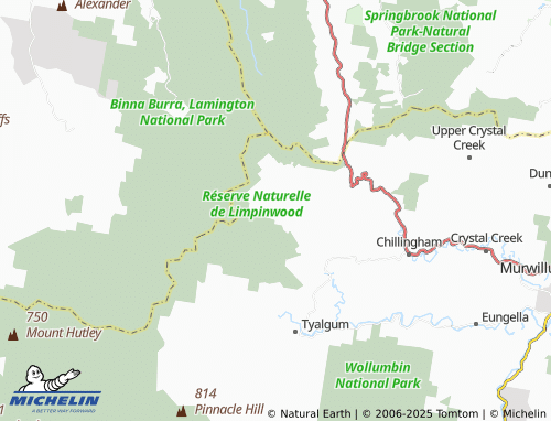 MICHELIN Limpinwood map - ViaMichelin