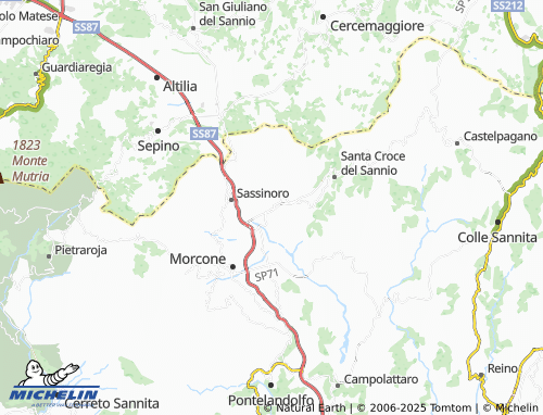 MICHELIN Bollella map - ViaMichelin