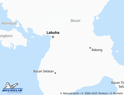 MICHELIN Papaloang map - ViaMichelin