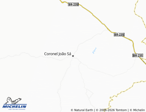 Carte MICHELIN Coronel João Sá - ViaMichelin