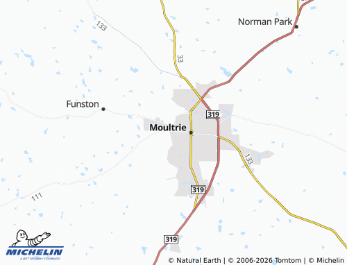 Mapa MICHELIN Riverside - ViaMichelin