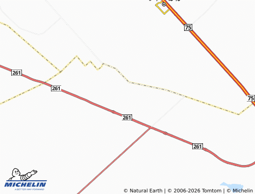 Mapa MICHELIN al-Ja'ar - ViaMichelin