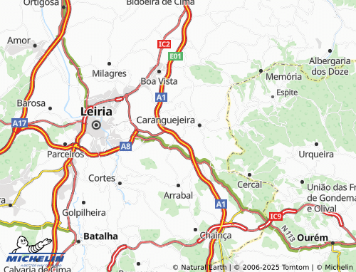 Mapa MICHELIN Opeia - ViaMichelin